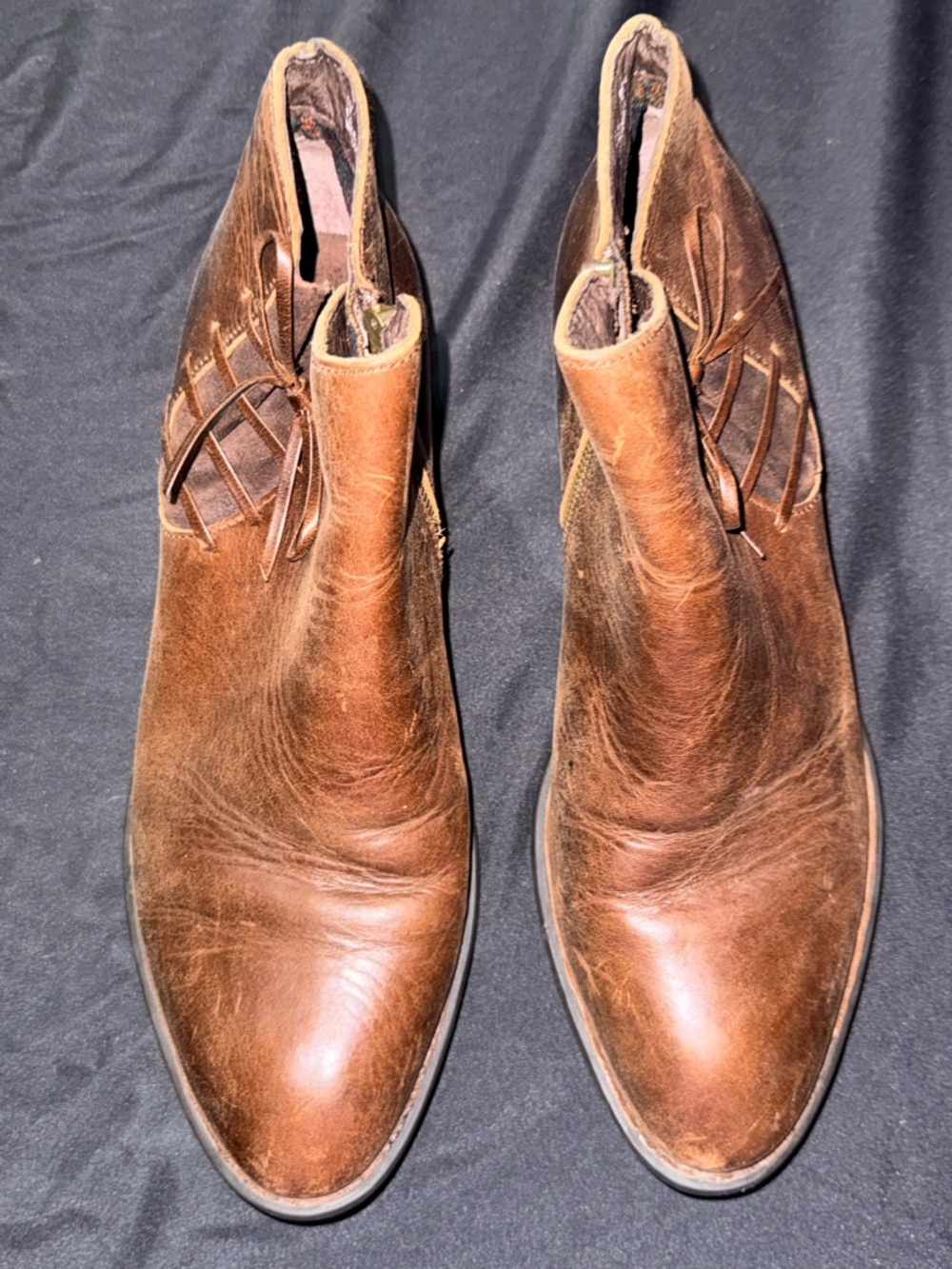 Brown Leather Ankle Boots - Classic Chelsea Style